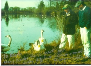 Rodger and swans