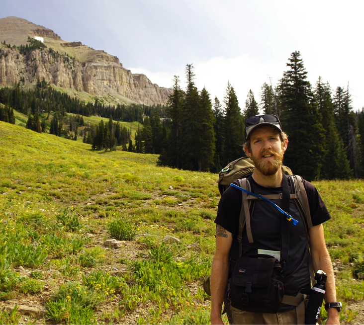 Rory Isbell, at the Teton National Park (2014)