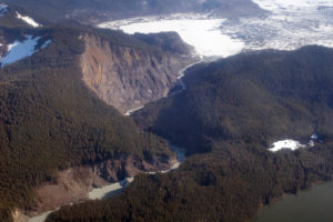 The Bering River rages through the coast range, backed by glaciers, choked with salmon, and Wild as all-get-out.