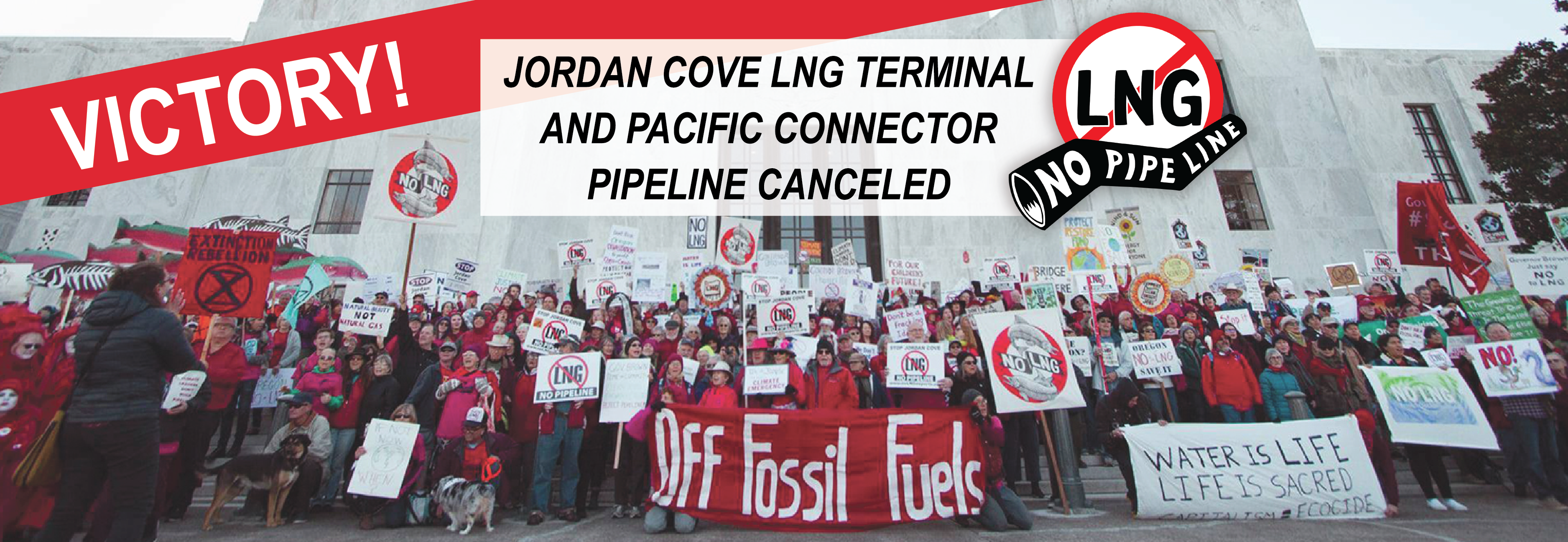Victory! Jordan Cove Export Terminal and Pacific Connector Pipeline is Canceled!